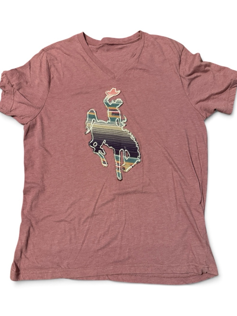Rodeo cowboy embroidered graphic T-shirt size XL